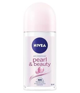 Nivea Pearl & Beauty Roll-On Deodorant 50 ml (Pack of 3)