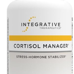 Integrative Therapeutics - Cortisol Manager - Supplement with Ashwagandha and L-Theanine - Supports Relaxation & Calm* - 30 Tablets
