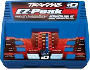 Traxxas EZ-Peak Plus 100 Watt NIMH/Lipo Dual Charger with Id System