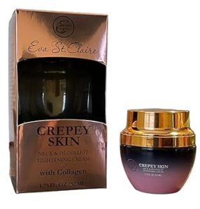 Crepey Skin Neck & Decollete Tightening Cream With Collagen For Women & Men (1.75) FL OZ