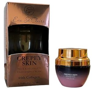 Crepey Skin Neck & Decollete Tightening Cream With Collagen For Women & Men (1.75) FL OZ