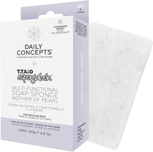Daily Concepts + Esponjabon Multi-Functional Soap Sponge (Mother of Pearl)