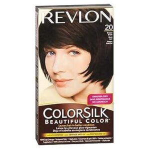 Revlon Colorsilk Beautiful Color, Brown Black 20
