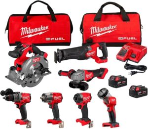 MILWAUKEE 3697-27/ M18 FUEL 7-TOOL COMBO KIT