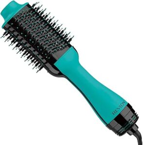 REVLON One Step Hair Dryer And Volumizer Hot Air Brush, Turquoise Volumizer, 1 Count