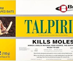 Bell Laboratories Talpirid 7150 Mole Bait Worms, 20 Count