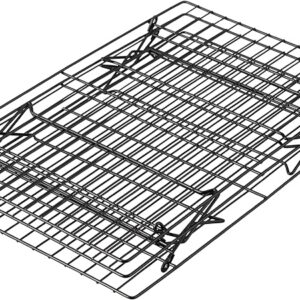 Wilton Excelle Elite 3-Tier Cooling Rack for Cookies, Cake and More - Cool Batches of Cookies, Cake Layers or Finger Foods, Black